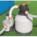 58495 Bomba de filtración BESTWAY de arena para la piscina flowclear 3.785 l/h