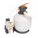 58497 Bomba de filtración BESTWAY de arena para la piscina flowclear 5.678 l/h