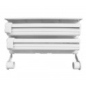 870592 Dispensador de pared TRIPLE papel aluminio especias film color BLANCO 870592 Dispensador de pared TRIPLE papel aluminio especias film color BLANCO