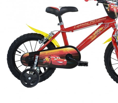 Bicicleta para niños DINO BIKES 412 UL-CS3 medida 12 CARS 3 edad de 3 a 5 años
