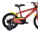 Bicicleta para niños DINO BIKES 412 UL-CS3 medida 12 CARS 3 edad de 3 a 5 años