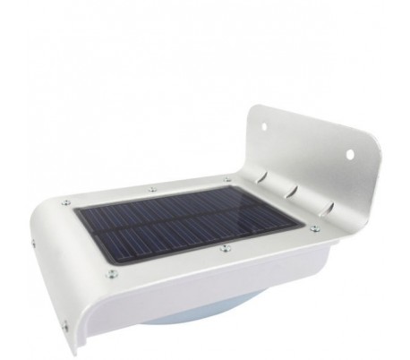 Lámpara LED solar al aire libre con sensor de...