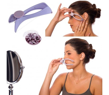 17849 Depilador facial con hilo arabe  eliminación rápida del vello 