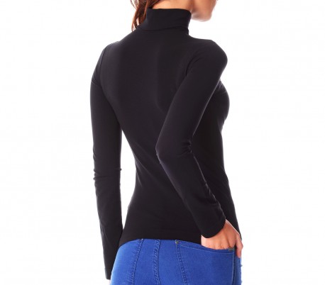 VKA25 Pack 5 camisetas térmicas con interior de felpa mod. ANAIS cuello de pico