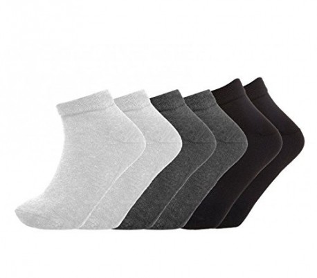 Pack de 12 pares de calcetines para hombre o mujer mod. TOBILLO varios colores