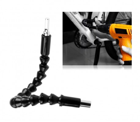 173724 Kit Snaker Extension para taladros y destornilladores 30cm con accesorios