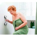 332450 Mango de seguridad para baño RILUX con ventosas antideslizantes ducha