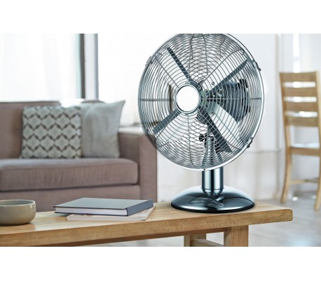 VT40CR Ventilador de mesa SDS de metal con 3 aspas 40 cm 3 velocidades