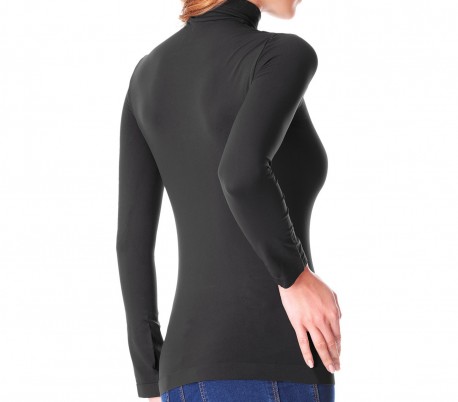 VKA22 Pack 5 camisetas térmicas con interior de felpa ass. UMA cuello alto