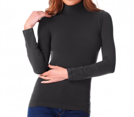 VKA22 Pack 5 camisetas térmicas con interior de felpa ass. UMA cuello alto