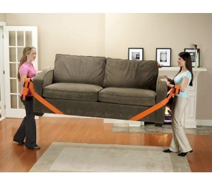 Cinturones de elevación para objetos pesados CARRY EASIER para dos personas 2