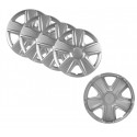 Juego de 4 tapacubos 13 " plástico XONE ABS CC574 modelo ESPIRIT universal Juego de 4 tapacubos 13 " plástico XONE ABS CC574 modelo ESPIRIT universal