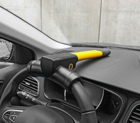 EF043 IRON LOCK antirrobo XONE bloquea la dirección mecánica ajustable y univer.