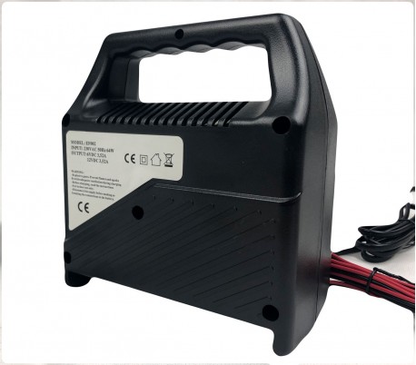 Cargador de batería XONE automático 2 modos 6v 12v EF002 gel de plomo ácido