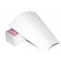 100 piezas de papel depilatorio 7x20 cm tiras para la eliminación de cera TNT