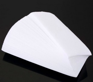 100 piezas de papel depilatorio 7x20 cm tiras para la eliminación de cera TNT 2