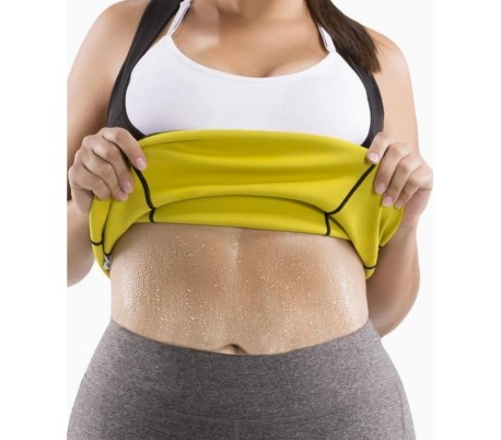 Camiseta de neopreno efecto sauna de manga larga para adelgazar tallas S a XXL