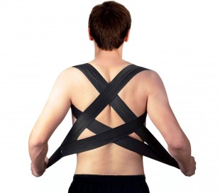180524 Banda postural para espalda Posturx unisex ajustable por hombros y velcro