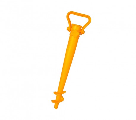 748274 Pincho para sombrilla de playa en varios colores de plástico rigido 42cm