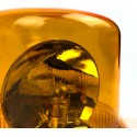 Luz intermitente giratoria emergencia estroboscópica 12V color naranja mws21