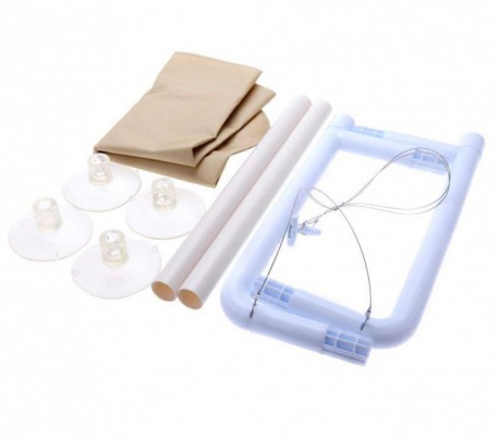 Cama asiento sunny con ventosas en la ventana para gato