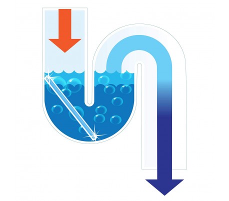 720031 12 tubos de limpieza universal Sani con enzimas desinfectantes de tubería