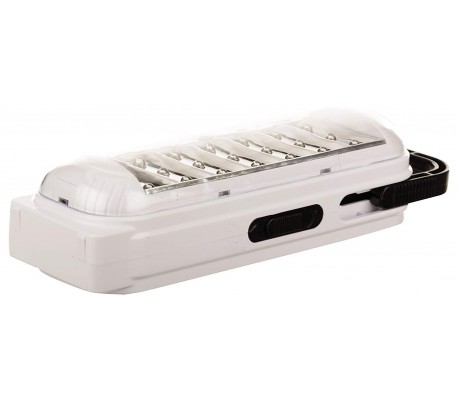 714  Lámpara gancho de emergencia LED recargable de 3.4W y 2 modos de luz