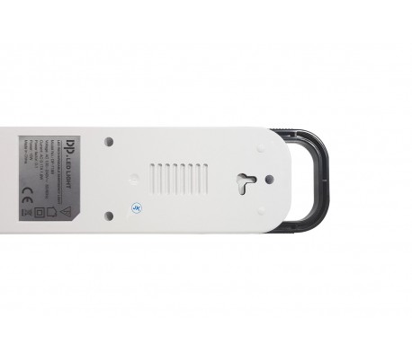717b Lámpara gancho LED recargable 12W con mando a distancia y 2 modos de luz