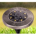 850895 Foco solar led recargable 6000k 0,4W DISK impermeable