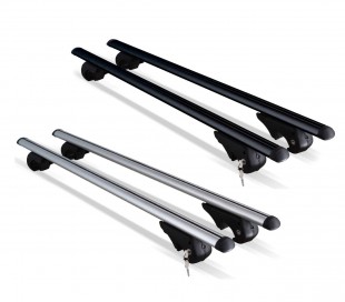  Juego de 2 portaequipajes transversales XONE Hercules de 110 a 125 cm máx. 90KG