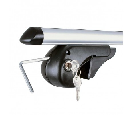  Juego de 2 portaequipajes transversales XONE Hercules de 110 a 125 cm máx. 90KG