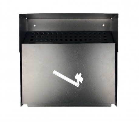 Art. 810.C Cenicero de pared ARTIGIAN FERRO 34x8x34 cm