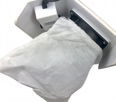 LIDAN Aspiradora para uñas acolchada y 3 bolsas de recogida en TNT