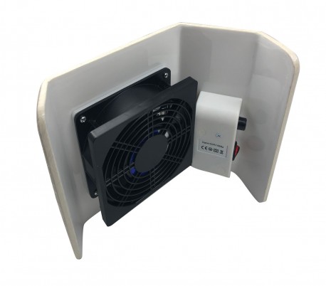 LIDAN Aspiradora para uñas acolchada y 3 bolsas de recogida en TNT