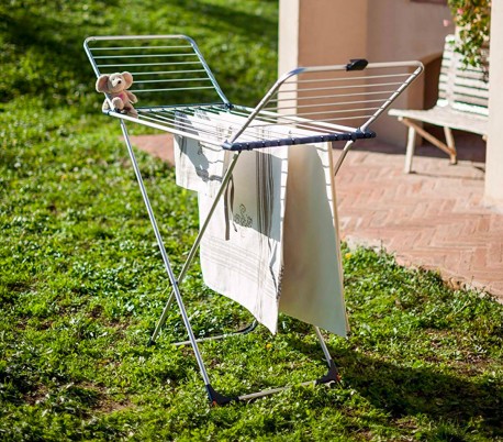 646601 Tendedero de acero VestiAmo CASA  STENDLY 18 mt 178x55x105 cm