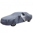 CA002 Funda para coche de felpa XONE con cremallera TG. M impermeable 432x185x12