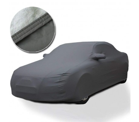 CA003 Funda para coche de felpa XONE con cremallera TG. L impermeable 482x196x12