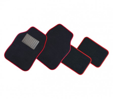 TA051 Juego de 4 alfombras XONE SPEED con fondo antideslizante en 4 colores