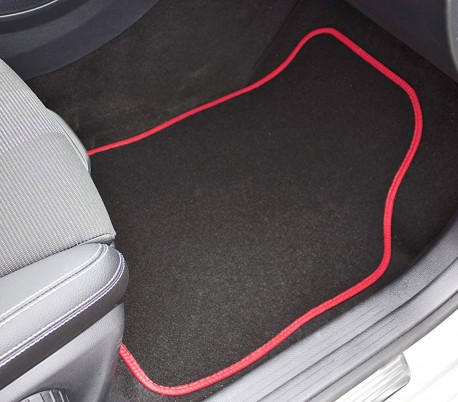 TA051 Juego de 4 alfombras XONE SPEED con fondo antideslizante en 4 colores