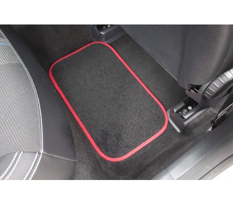 TA051 Juego de 4 alfombras XONE SPEED con fondo antideslizante en 4 colores