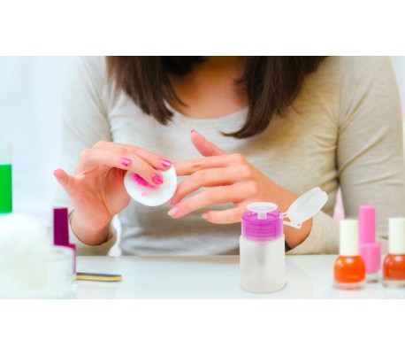 870021 Dispensador profesional con bomba ara diluyente de uñas 250 ml