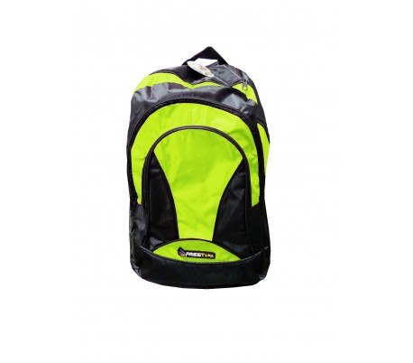 Mochila de hombro, multibolsillo con compartimento triple práctica y ligera 