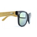 Kit 3x Gafas de sol MWS AHEAD Bamboo unisex Sunglasses lente de color oscuro
