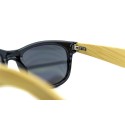 Kit 3x Gafas de sol MWS AHEAD Bamboo unisex Sunglasses lente de color oscuro
