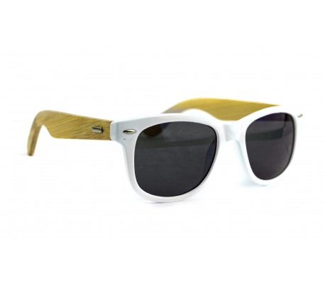 Kit 3x Gafas de sol MWS AHEAD Bamboo unisex Sunglasses lente de color oscuro