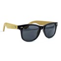 Kit 3x Gafas de sol MWS AHEAD Bamboo unisex Sunglasses lente de color oscuro