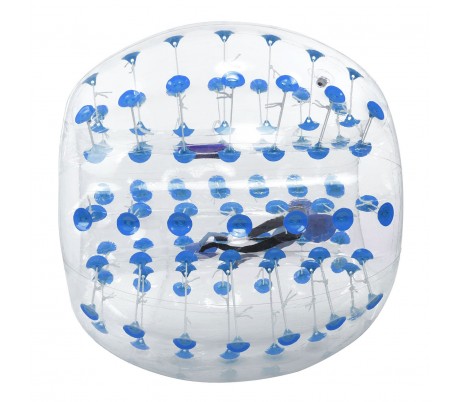 Pelota inflable gigante FUBUCA bubble football 150cm en PVC ultra resistente