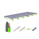 Cama de acampada FUBUCA con sistema de suspensión extraíble 180x58x10 cm