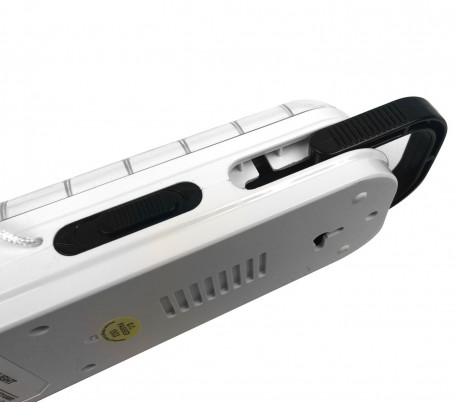 Lámpara 63 LED 715 gancho y cable DP recargable y 2 potencias 5W 3200mha