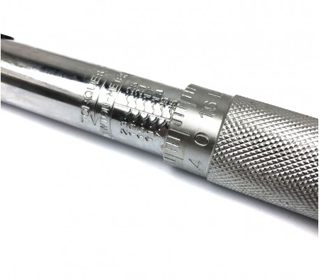 476349 LLave Dinanométrica Oxford con gancho de acero inoxidable 1"pulgada 470mm